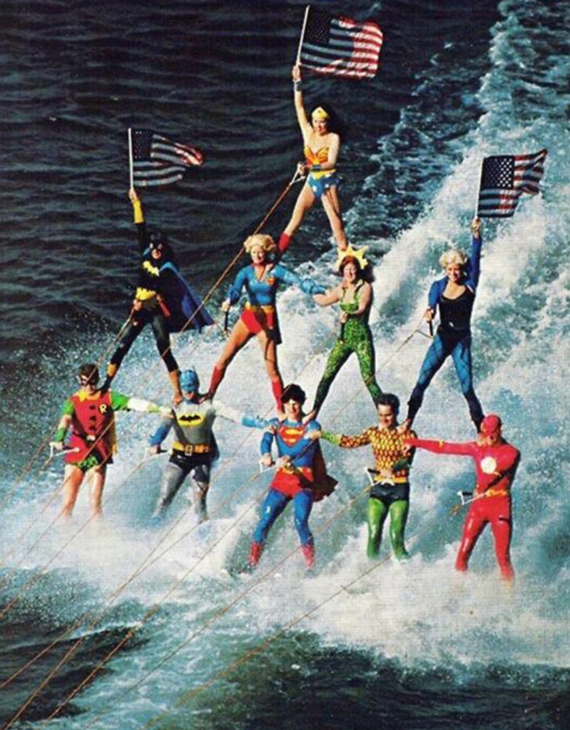 “Sea World Superheroes, performed from 1976 to 1979.”